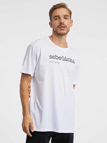 ZOOT.Original Fehér uniszex póló ZOOT Original Self:szeretet