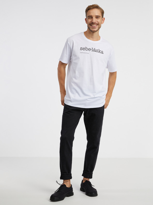 ZOOT.Original Fehér uniszex póló ZOOT Original Self:szeretet