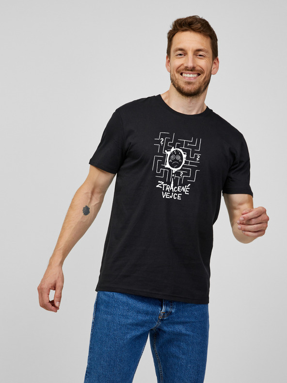 ZOOT.Original Fekete ZOOT Original Ztracené vejce férfi póló