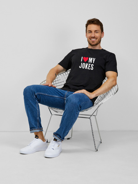 ZOOT.Original Fekete férfi póló ZOOT.Original Szeretem a vicceimet