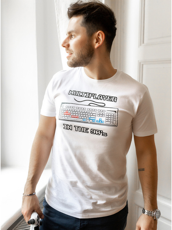 ZOOT.Original Fehér férfi ZOOT Original póló Nineties multiplayer