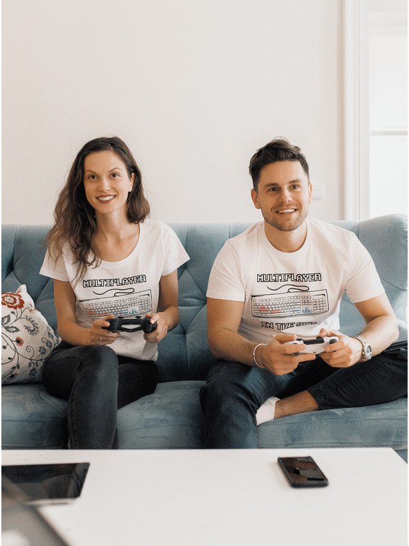 ZOOT.Original Fehér férfi ZOOT Original póló Nineties multiplayer