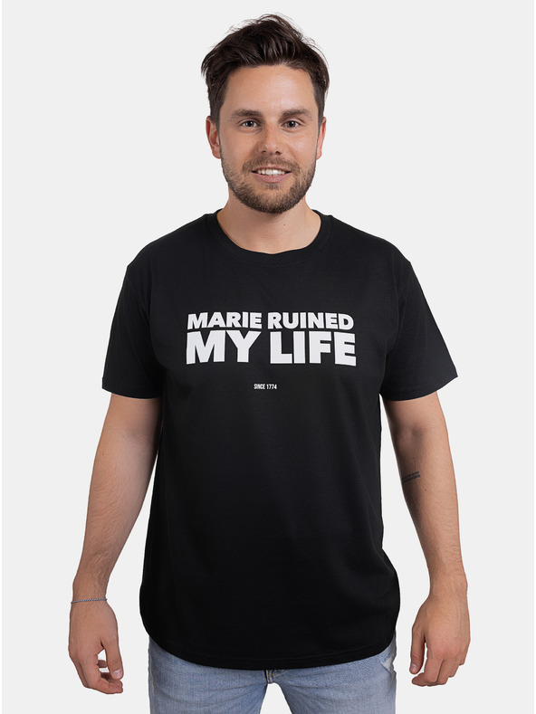 ZOOT.Original Férfi fekete póló ZOOT Original Marie Therese fekete póló