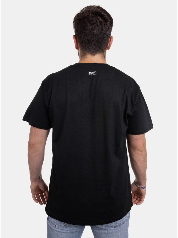 ZOOT.Original Férfi fekete póló ZOOT Original Marie Therese fekete póló
