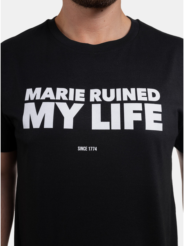 ZOOT.Original Férfi fekete póló ZOOT Original Marie Therese fekete póló