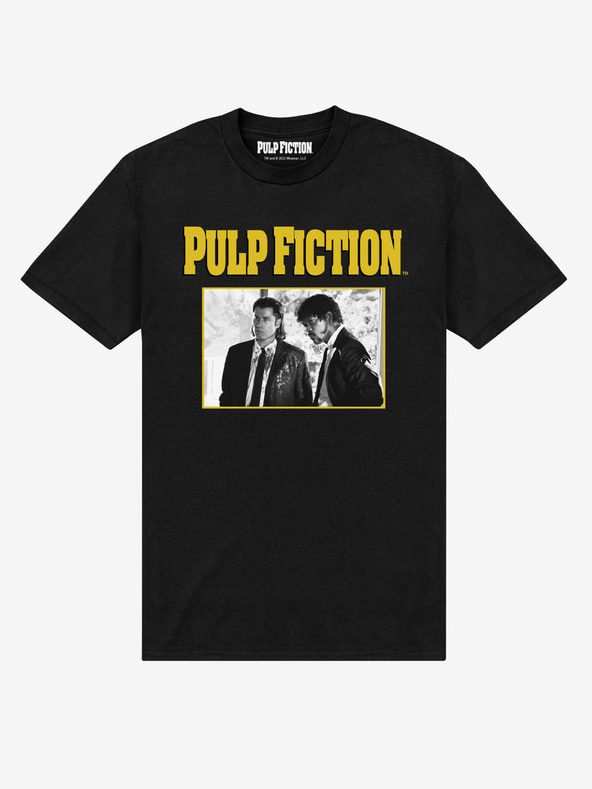 ZOOT.Fan Fekete uniszex póló ZOOT.Fan Pulp Fiction Vince és Jules