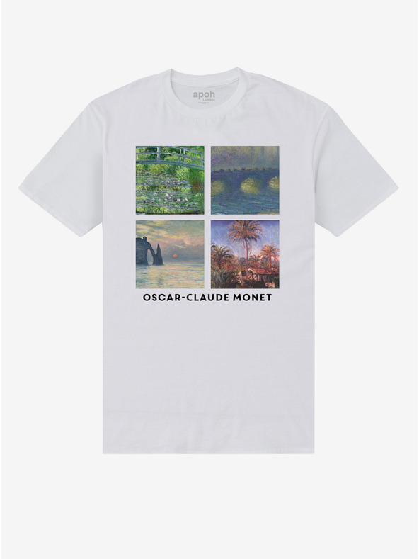 ZOOT.Fan Fehér póló apoh London APOH Oscar-Claude Monet