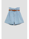 Moodo Világoskék női farmer rövidnadrág Moodo