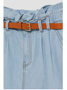 Moodo Világoskék női farmer rövidnadrág Moodo