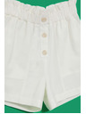 Moodo Fehér női rövidnadrág Moodo