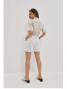 Moodo Fehér női rövidnadrág Moodo