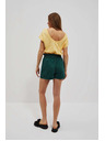 Moodo Sötétzöld női rövidnadrág Moodo