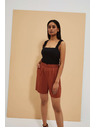 Moodo Barna női rövidnadrág Moodo