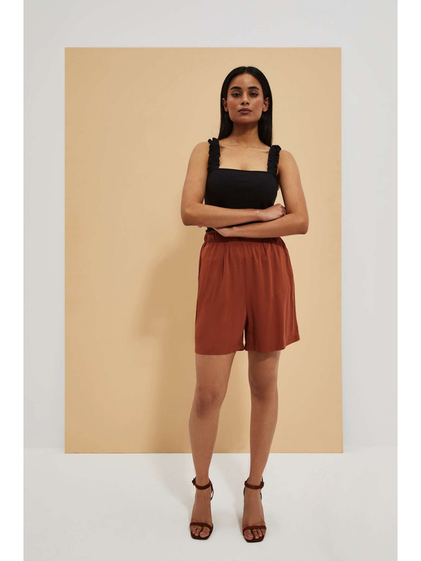 Moodo Barna női rövidnadrág Moodo