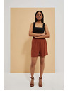 Moodo Barna női rövidnadrág Moodo