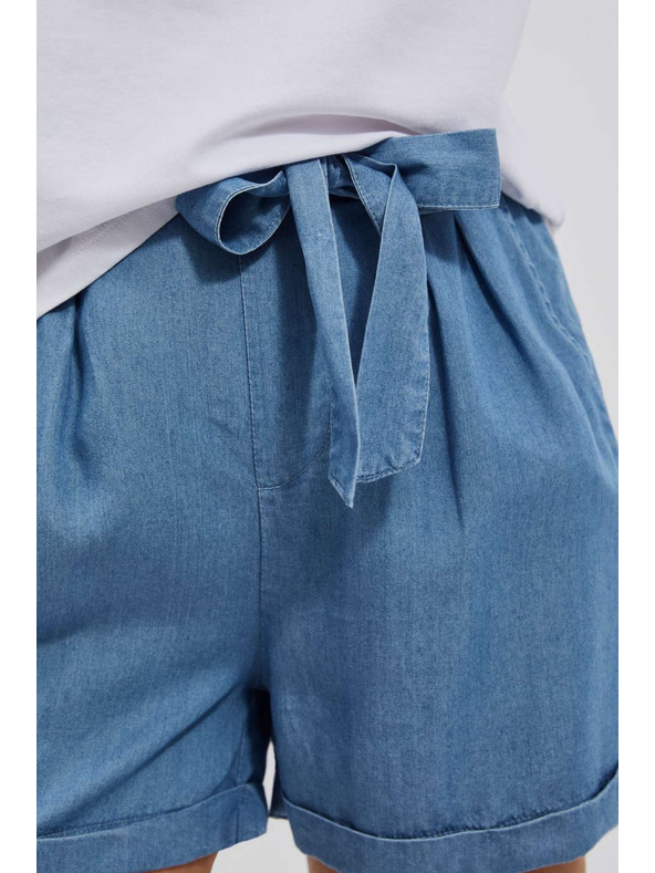 Moodo Kék női farmer rövidnadrág Moodo