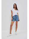 Moodo Kék női farmer rövidnadrág Moodo