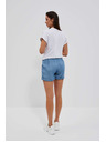 Moodo Kék női farmer rövidnadrág Moodo