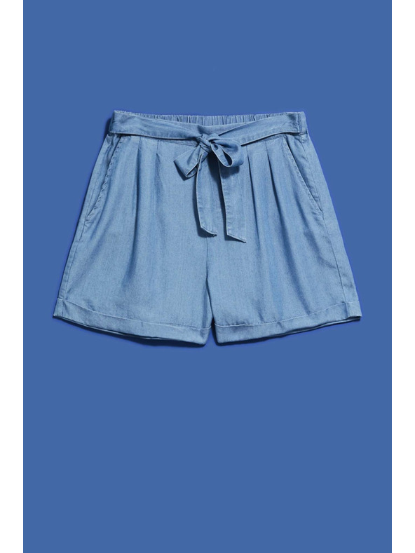 Moodo Kék női farmer rövidnadrág Moodo