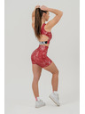 Nebbia Magas derekú leggings rövidnadrág 5" HAMMIES 615 XS,piros