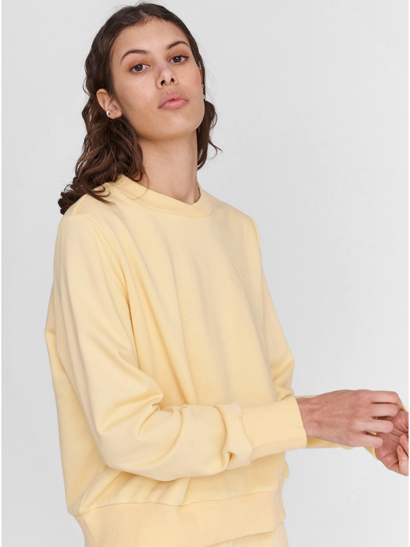 Noisy May Sárga alap pulóver Noisy May Lupa