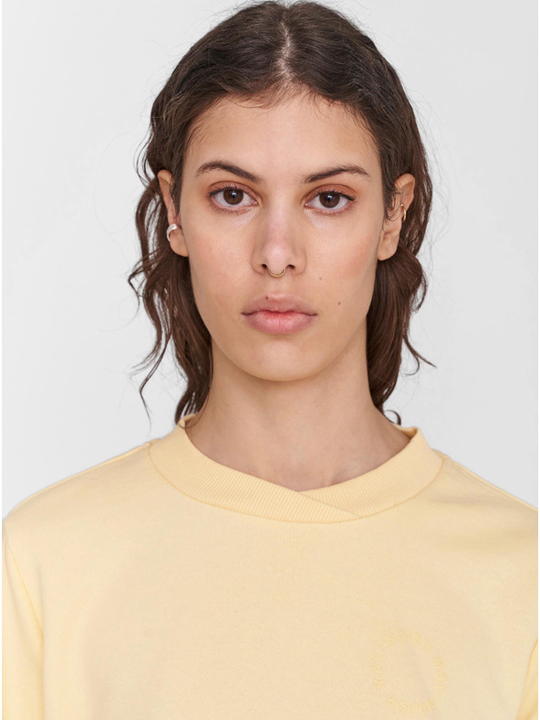Noisy May Sárga alap pulóver Noisy May Lupa
