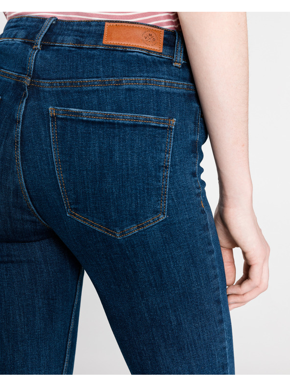 Vero Moda Vero Moda Sheila kék egyenes szárú farmer