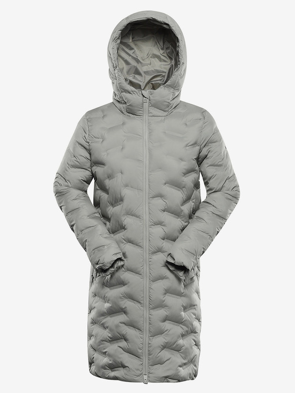 ALPINE PRO Női kabát wr impregnálással ALPINE PRO AWEDA szürke