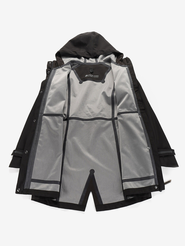 ALPINE PRO Női ptx membrán kabát ALPINE PRO SETIJA fekete