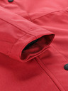 ALPINE PRO Piros női vízálló kabát PTX membránnal Alpine Pro PERFETA