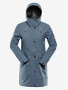 ALPINE PRO Kék női vízálló kabát PTX membránnal Alpine Pro PERFETA