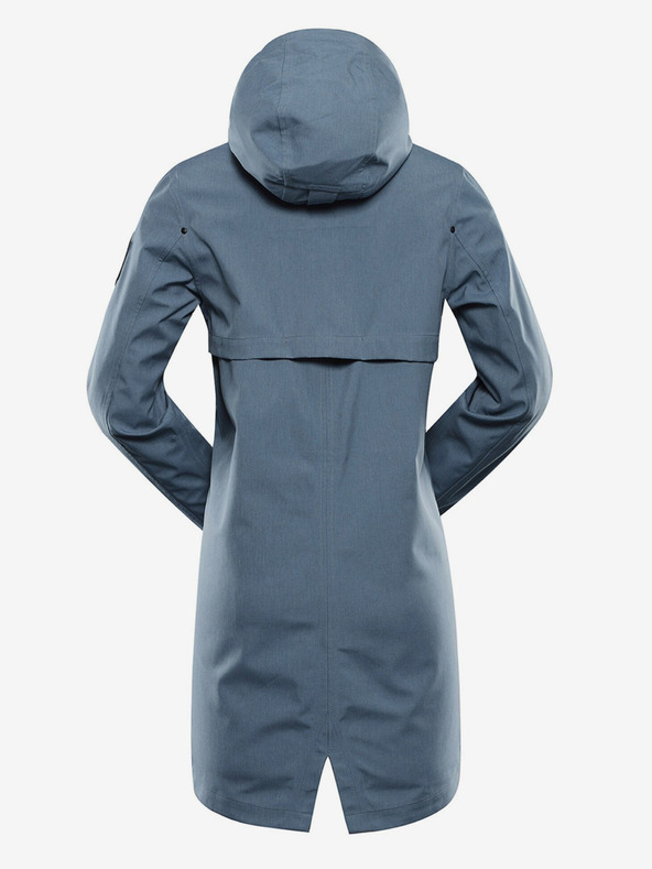 ALPINE PRO Kék női vízálló kabát PTX membránnal Alpine Pro PERFETA