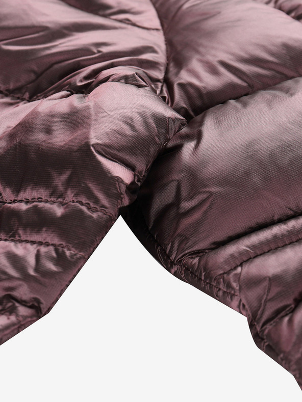 ALPINE PRO Női hosszú ultrakönnyű kabát ALPINE PRO OREFA rózsaszínű