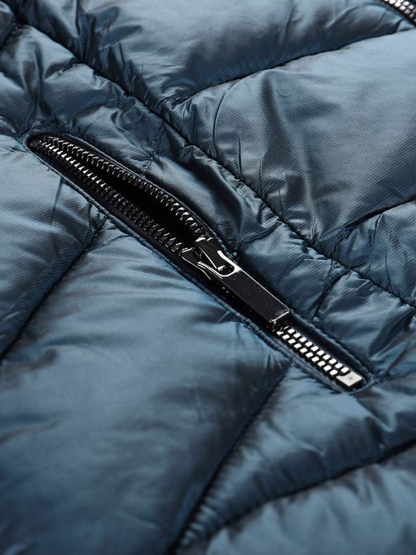 ALPINE PRO Női hosszú ultrakönnyű kabát ALPINE PRO OREFA kék