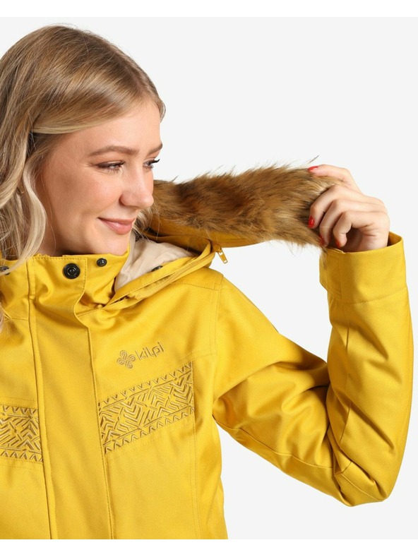 Kilpi Női télikabát Kilpi PERU-W arany
