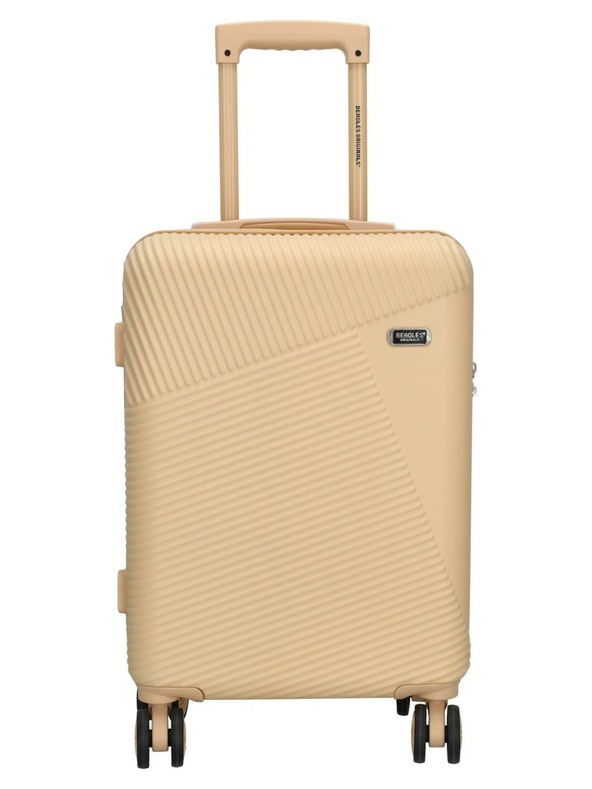 Beagles Beagles Originals Travel pezsgő színű bőrönd