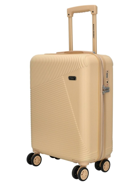 Beagles Beagles Originals Travel pezsgő színű bőrönd