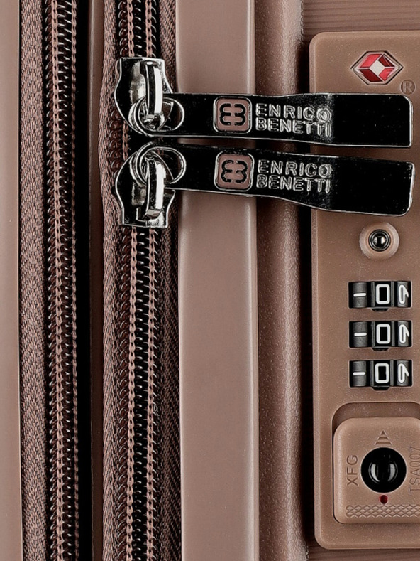 Enrico Benetti Utazótáska Enrico Benetti Montréal M Soft pink