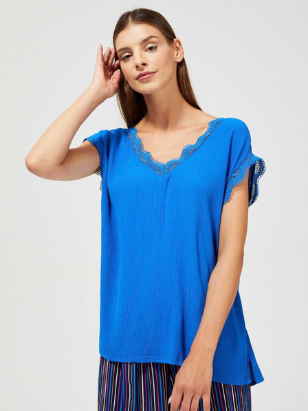 Moodo Kék női blúz Moodo