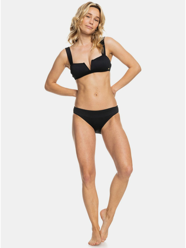 Roxy Fekete csíkos kétrészes fürdőruha Roxy