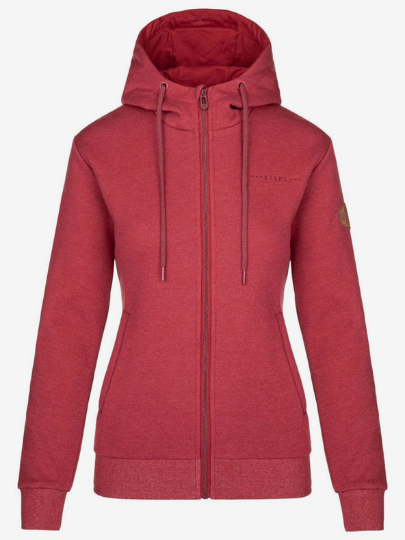 Kilpi Női bordó sportos melegítőfelső Kilpi LEINES-W