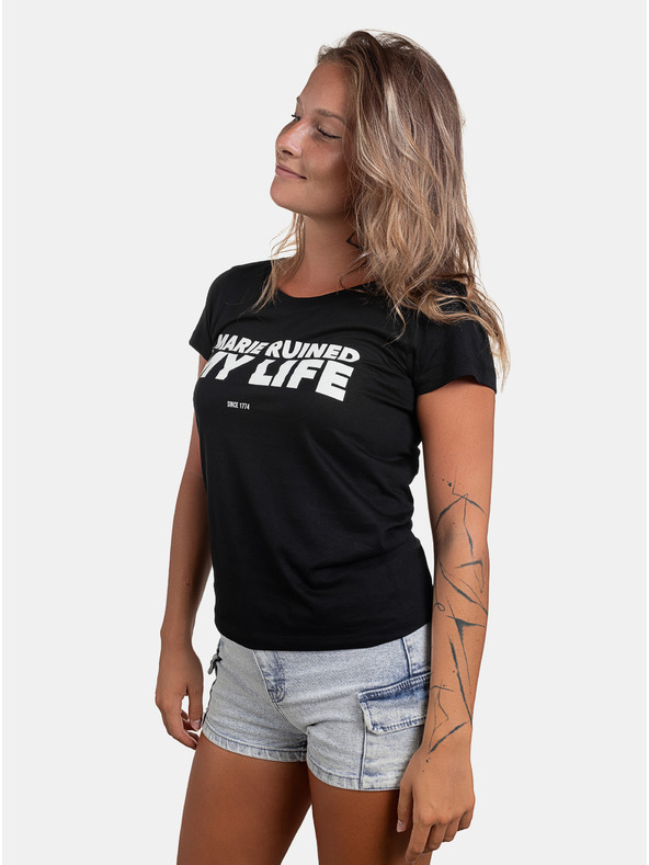 ZOOT.Original Fekete uniszex póló ZOOT Original Marie Terezie