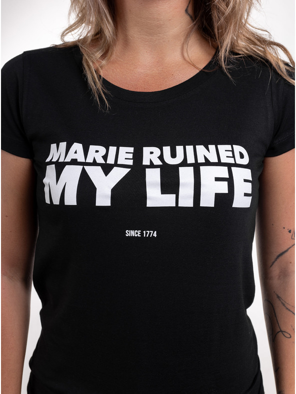ZOOT.Original Fekete uniszex póló ZOOT Original Marie Terezie