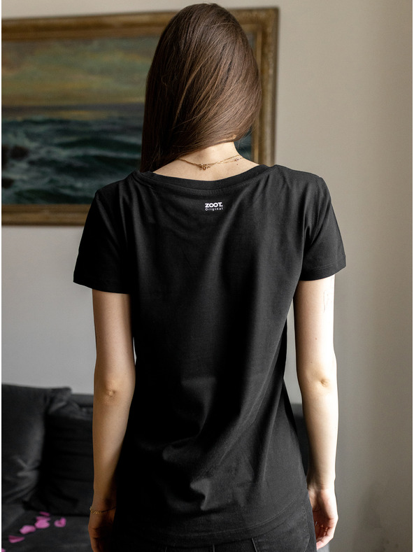 ZOOT.Original Fekete női ZOOT Original Love Vole póló