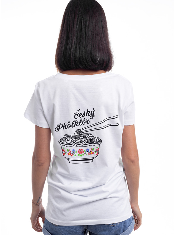 ZOOT.Original Fehér női ZOOT Original cseh Phólklór ZOOT Original női póló.