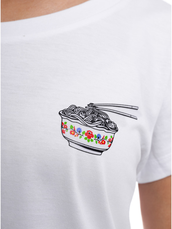 ZOOT.Original Fehér női ZOOT Original cseh Phólklór ZOOT Original női póló.