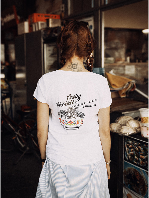 ZOOT.Original Fehér női ZOOT Original cseh Phólklór ZOOT Original női póló.