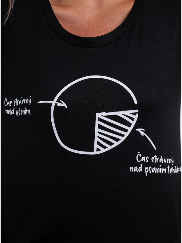 ZOOT.Original Fekete ZOOT Original női póló Nincs vesztegetni való időnk