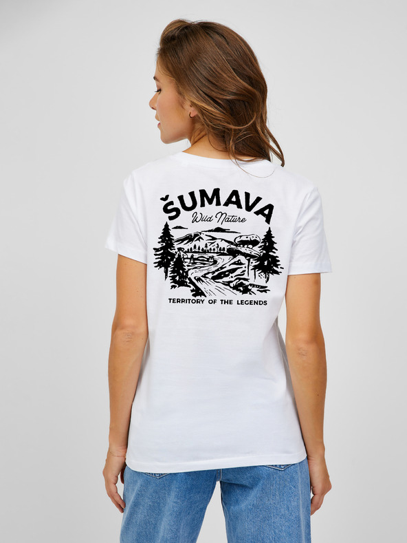 ZOOT.Original Fehér női póló ZOOT.Original Sumava