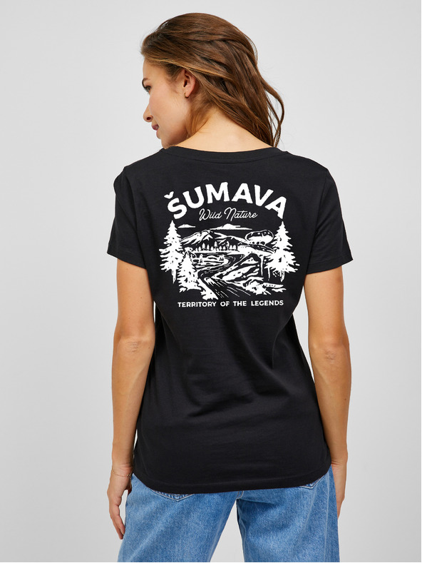 ZOOT.Original Fekete női póló ZOOT.Original Sumava